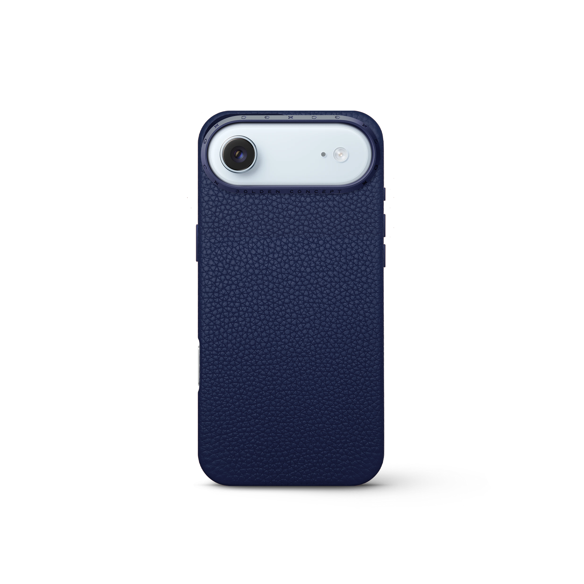 골든컨셉 아이폰17 케이스 - Full Grain Leather - Midnight Blue - 상세 이미지 5