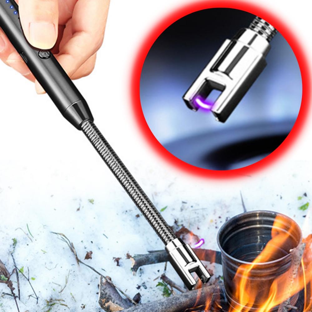 플라즈마 점화 라이터 신기한 USB 충전 라이터 촛불