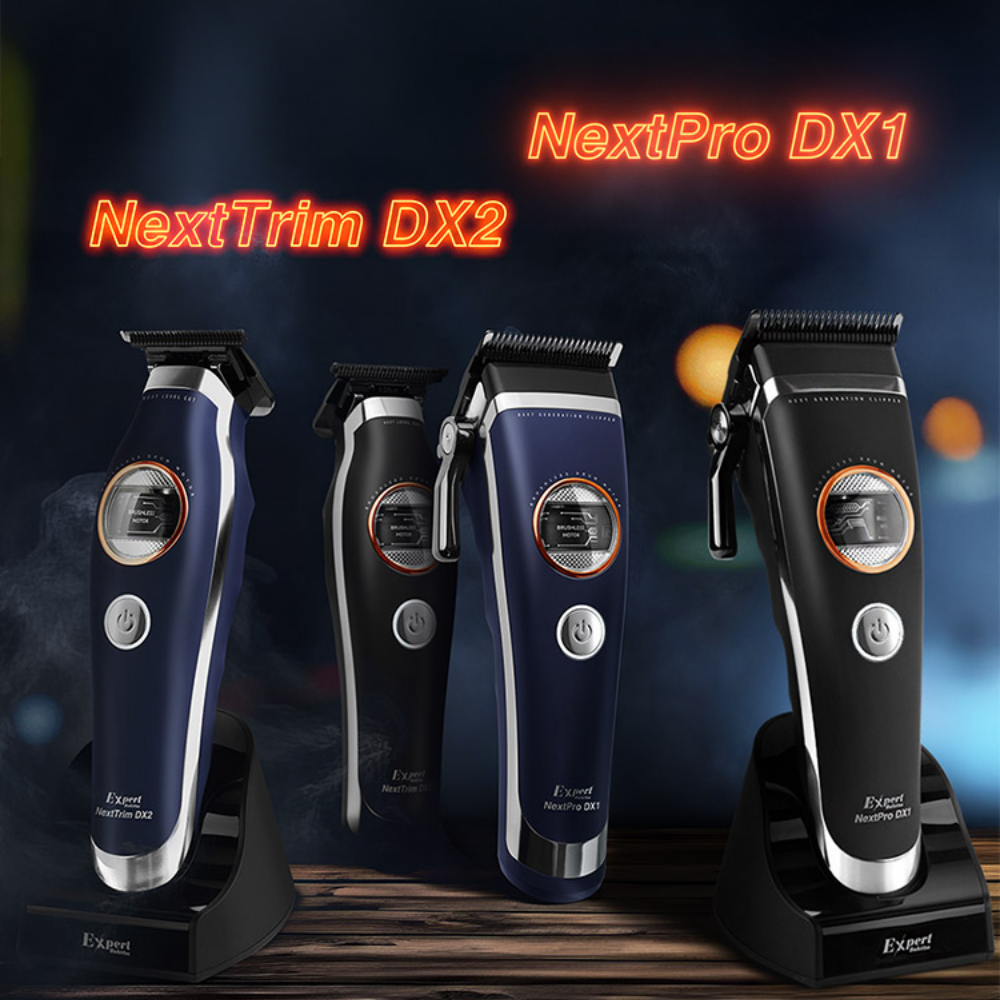 바비온 엑스퍼트 클리퍼 넥스트 프로(Next Pro) DX1 + 트리머 넥스트 트림(Next Trim) DX2 이발기 세트 바리깡 전문가용 헤어디자이너 바버샵 BLDC 모터 - 상세 이미지 3