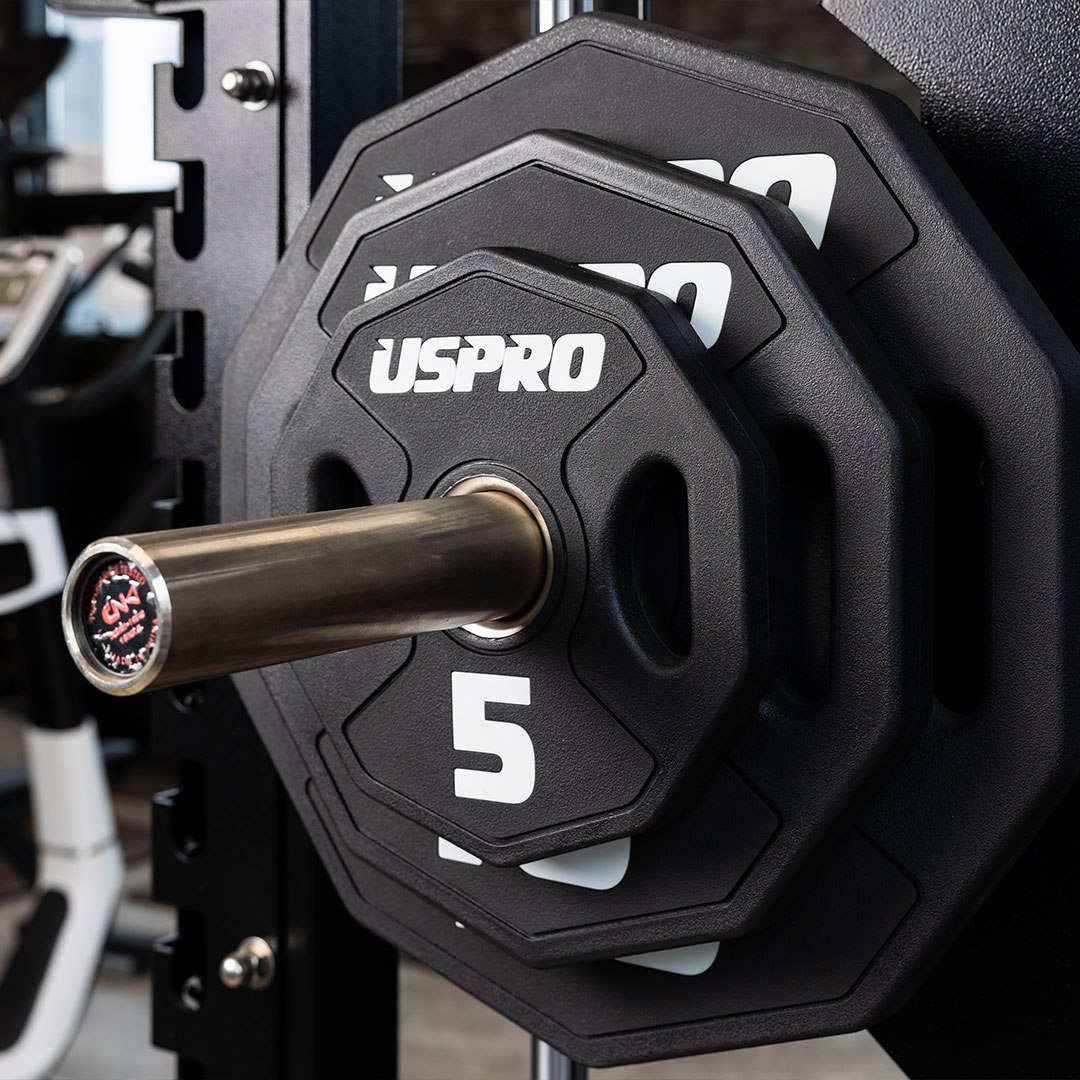 USPRO 우레탄 중량 원판 2.5kg 10각 바벨 플레이트 - 상세 이미지 5