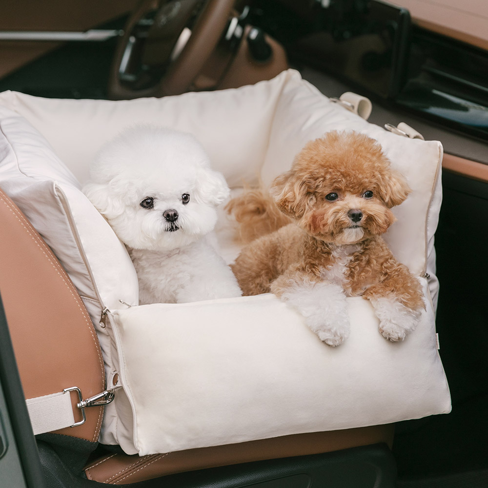 강아지 카시트 이동 가방 중형견 방수 드라이빙킷 컴포라 이미지 3
