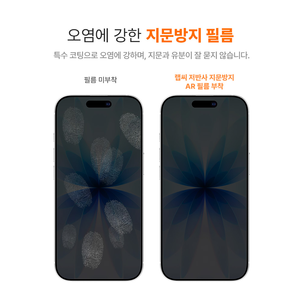 랩씨 지문방지 저반사 액정보호필름 C-Skin 아이폰17, 3매입 - 상세 이미지 4