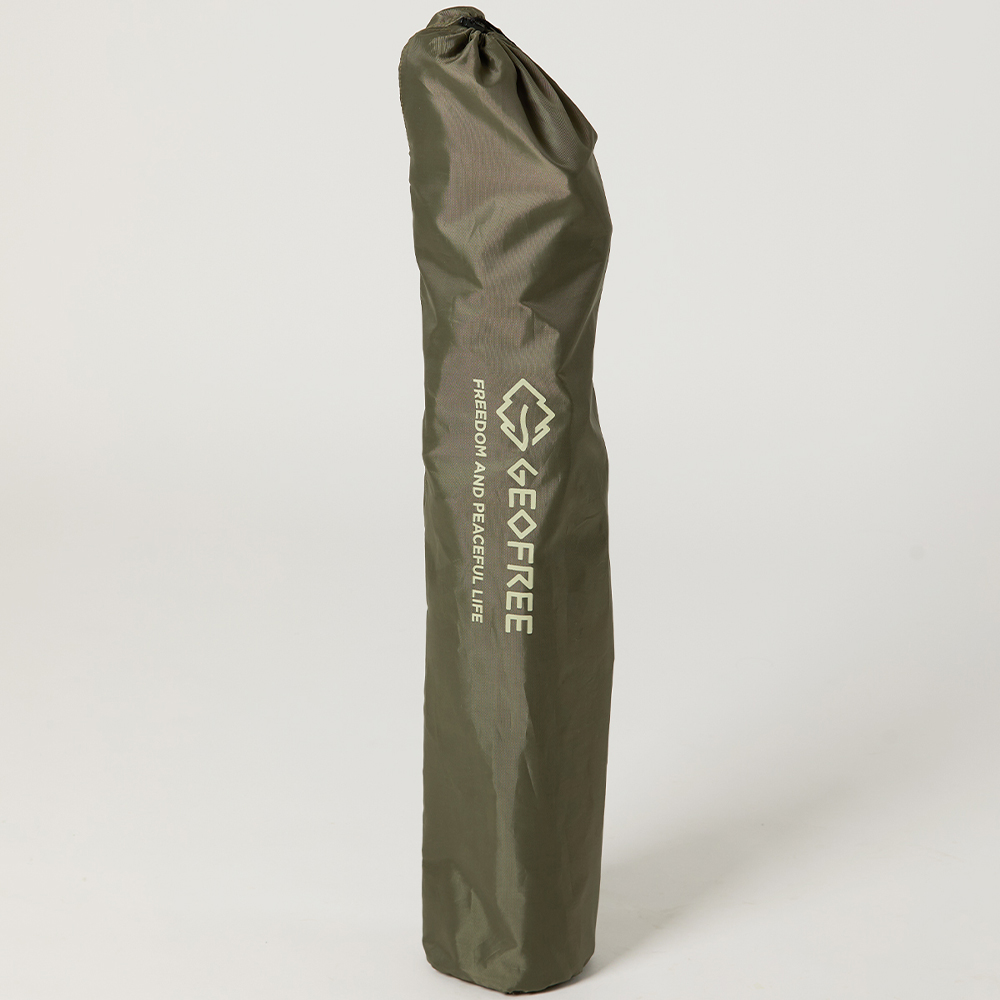 지오프리 리조트 캠핑 의자 1+1 접이식 경량 휴대용 와이드, 카키, 2개