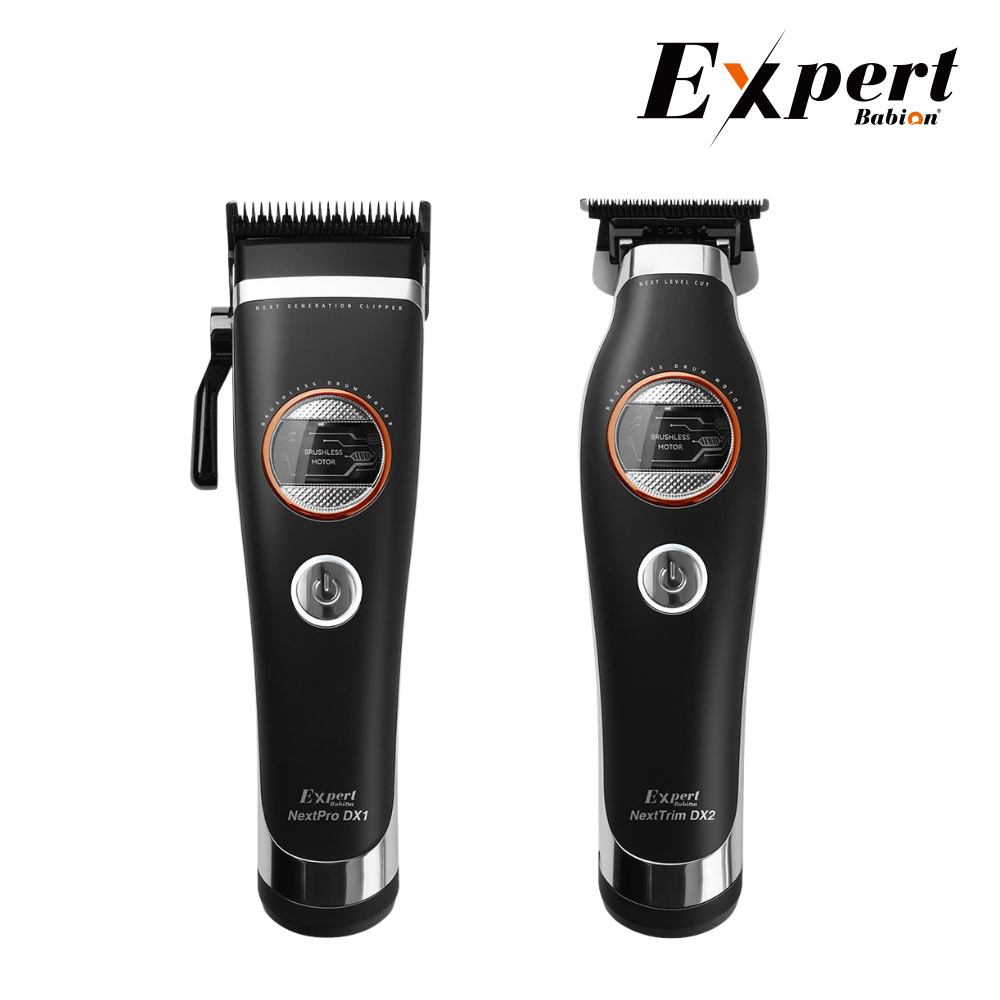 바비온 엑스퍼트 클리퍼 넥스트 프로(Next Pro) DX1 + 트리머 넥스트 트림(Next Trim) DX2 이발기 세트 바리깡 전문가용 헤어디자이너 바버샵 BLDC 모터 - 상세 이미지 2