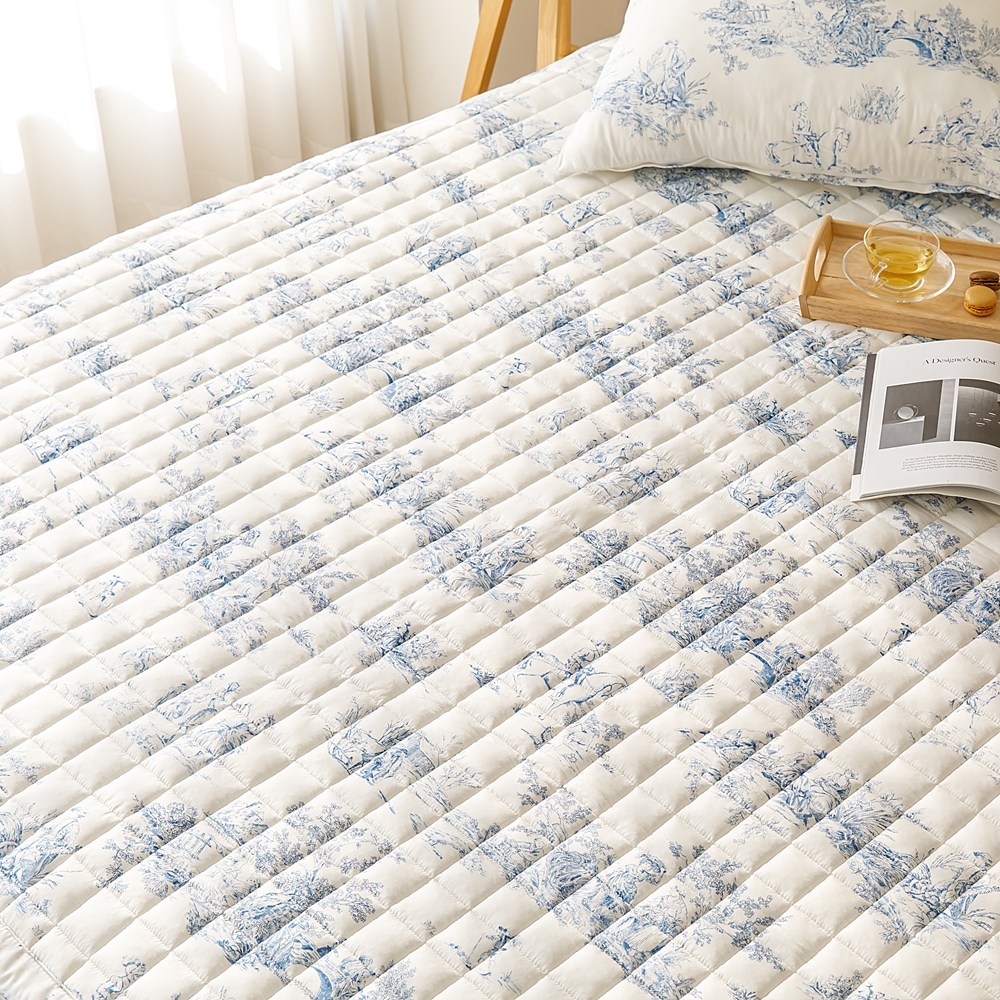 나라데코 100% 텐셀 모달 무소음 뜨왈 밴딩 침대패드 SS