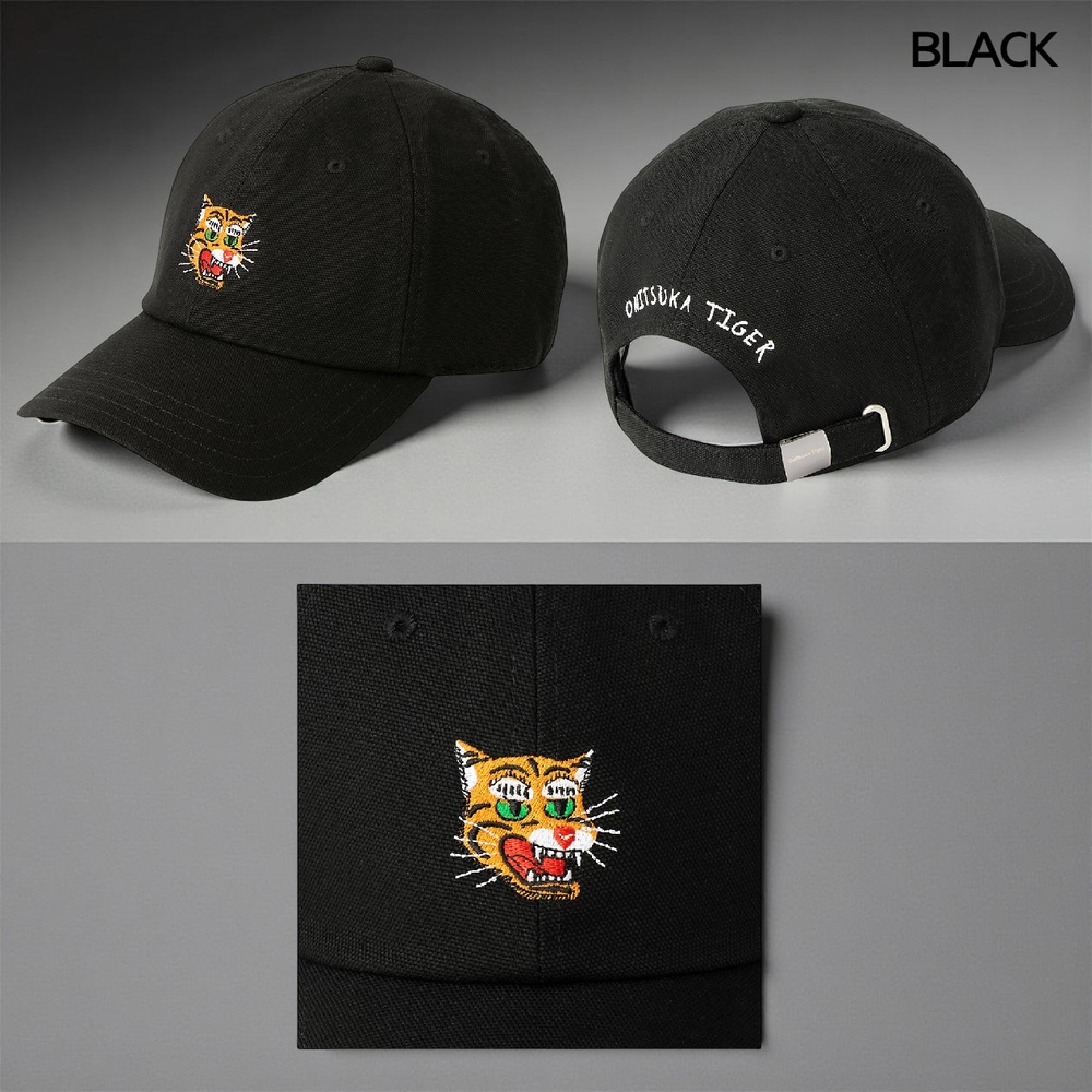 오니츠카타이거 호랑이 자수 볼캡 모자 야구모자 3183B120 OFF WHITE - 상세 이미지 4