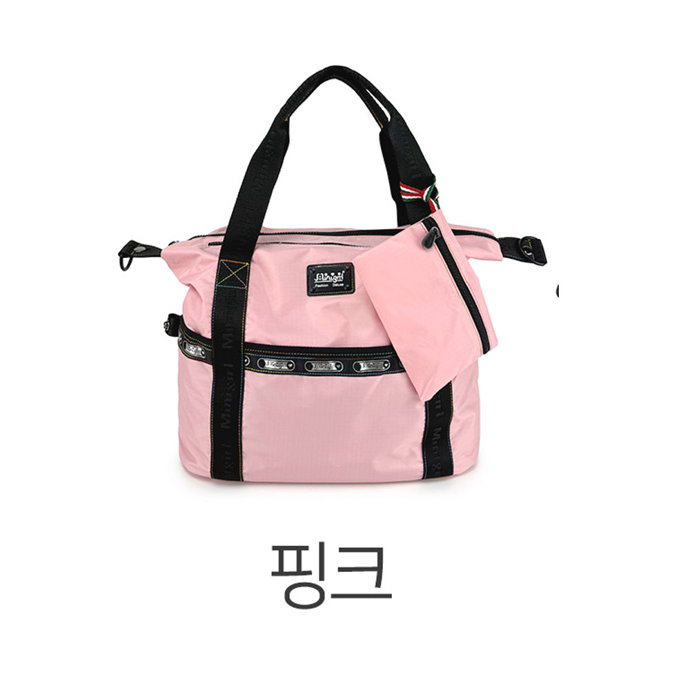 여행용 빅사이즈 보스턴백 트래블 1박 2일 여행용 옷가방 운동 헬스 대형 방수 보스톤가방 이미지 6