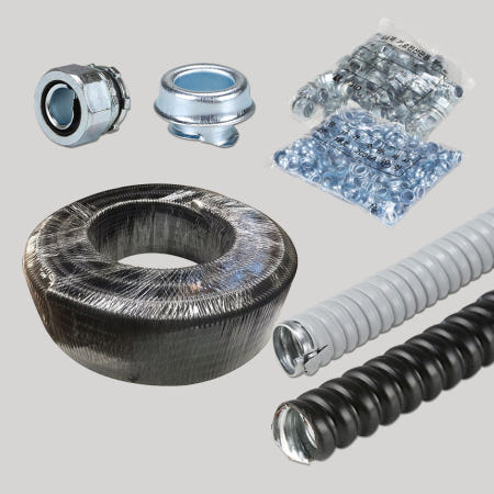 GW 방수 후렉시블 16mm 50M 전선관 콘넥타 인서트 주름관 전기배관