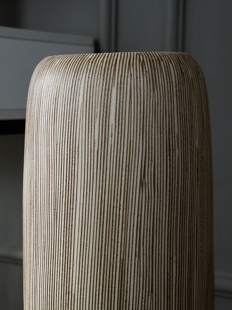 인테리어 긴 화병 대형 꽃병 단단한 세라믹 트리 스킨 60cm - 상세 이미지 4