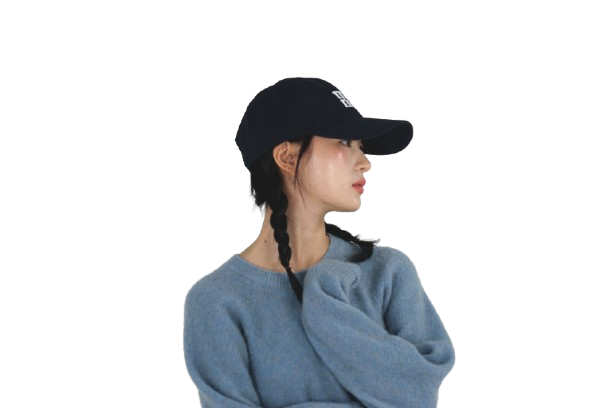 밋미 모자 볼캡 mitmie basic ball cap (navy) - 상세 이미지 2