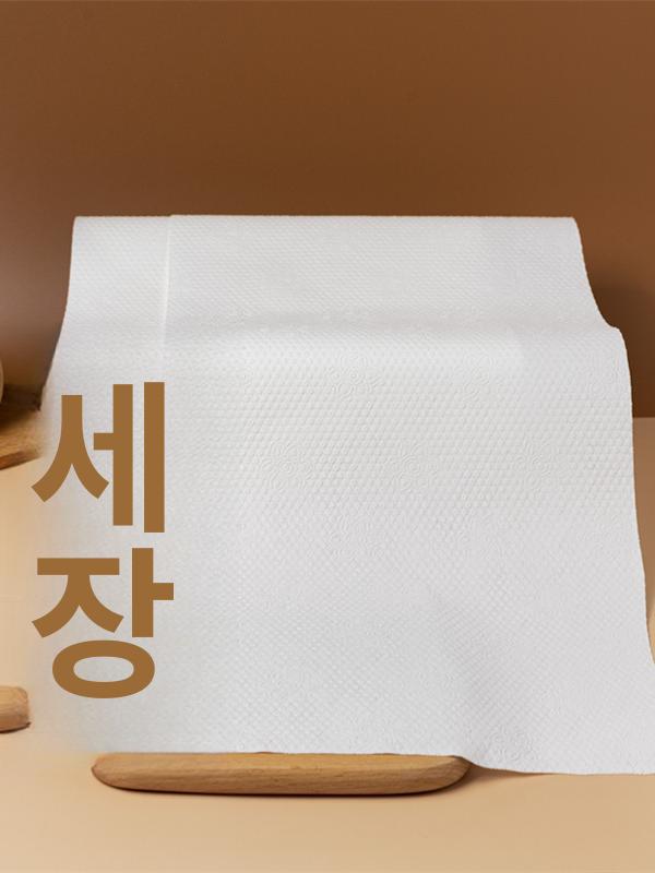 면타월 일회용 이발소 여행 페이스타올 압축 대형 타올 압축타올 두루마리 수건 기계 절단 2개 - 상세 이미지 2
