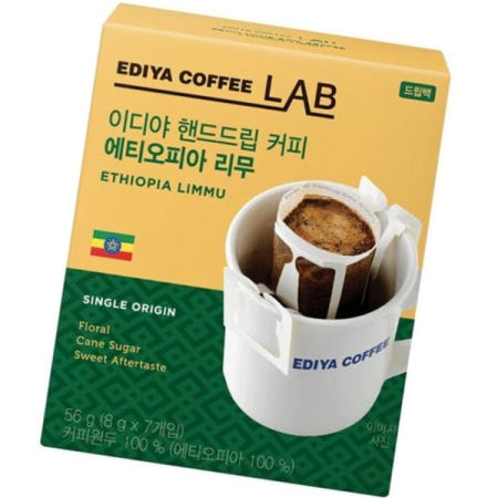 (주)이디야드림팩토리 자재 이디야 핸드드립 커피(에티오피아리무/8gx7T)