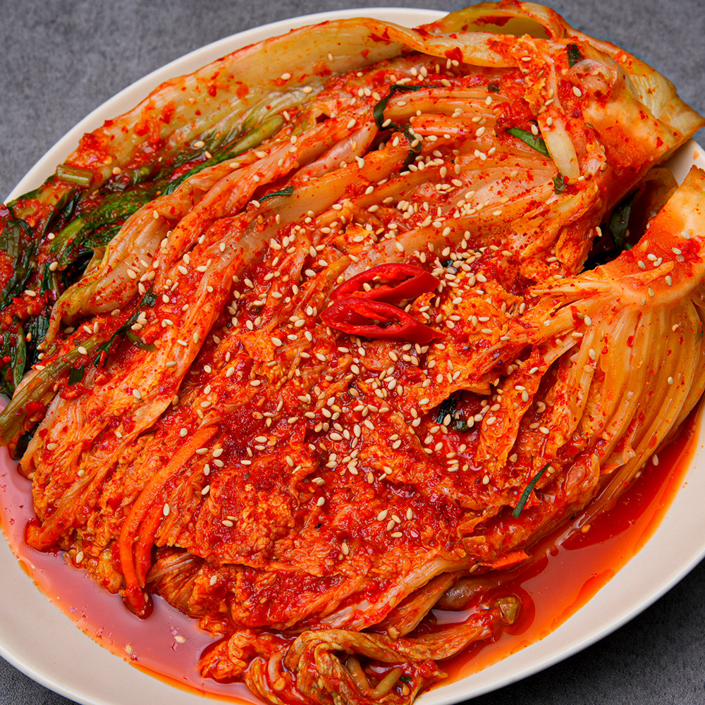 전라도  여수 돌산 갓김치 1kg ( 배추,파  열무, 총각김치, 고들빼기, 깍두기) HACCP - 상세 이미지 4