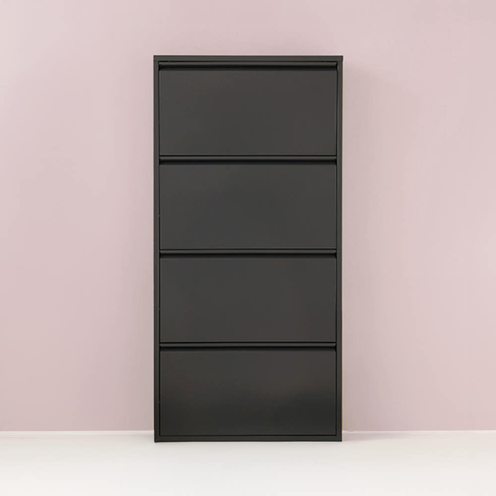 BALJAN 캐비넷 6551350 4단, 다크그레이 2305.3236 - 메인 이미지