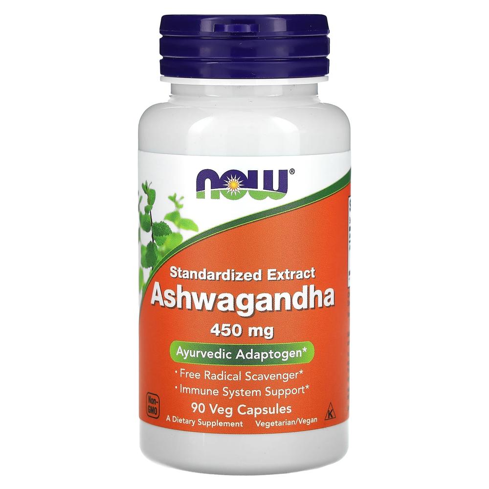 나우 아슈와간다 추출물 450mg Ashwagandha 90정 (2개) - 상세 이미지 3