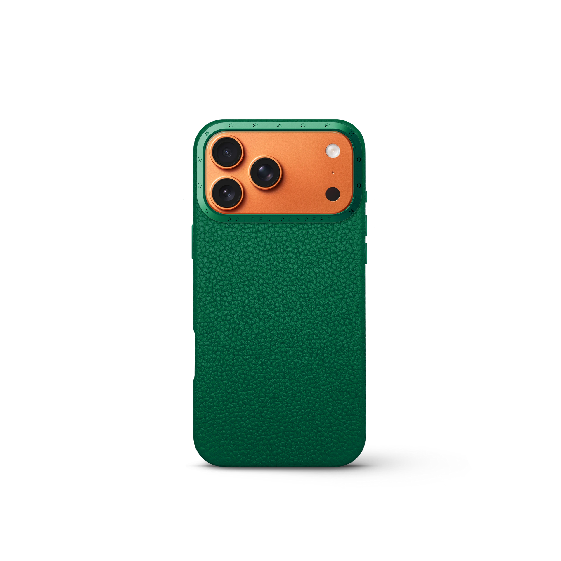 골든컨셉 아이폰17 케이스 - Full Grain Leather - Evergreen - 상세 이미지 3