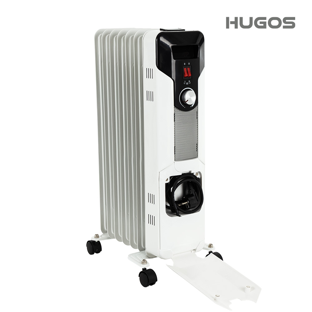 휴고스 라디에이터 가정용 전기히터 욕실 BHO-090BZ(9핀)