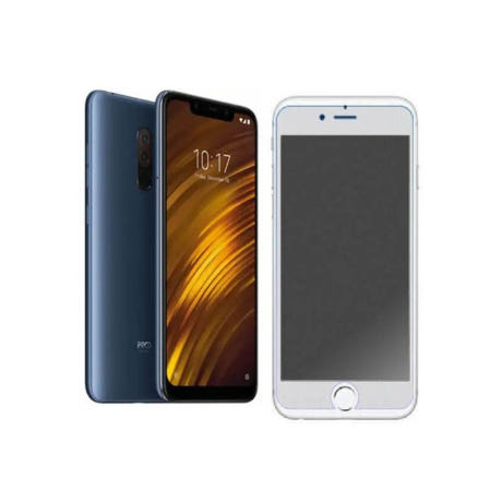 샤오미 포코폰 F1 지문 방지 미세 스크래치 보호 필름 2개