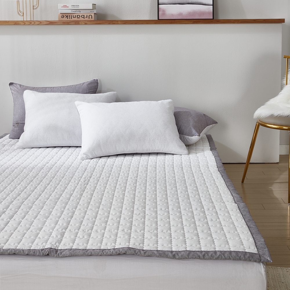 나라데코 마이크로 워싱 무소음 부드러운 사계절 침대패드 SS