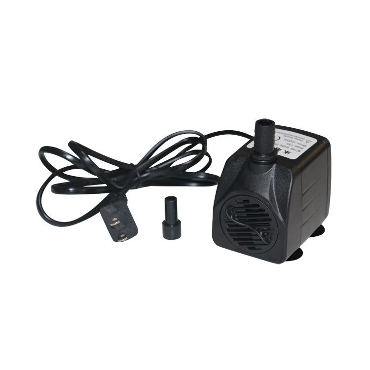 펌프 수족관 탁상 분수 연못 수중 정원 시스템용 수경 2W 블랙 110V - 상품 이미지