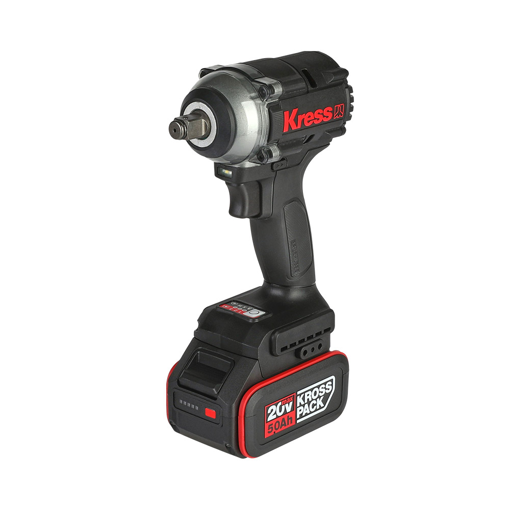 크레스 충전 미드토크 임팩 렌치 20V 5.0Ah 배터리2개 12.7mm KU275.3 - 상품 이미지