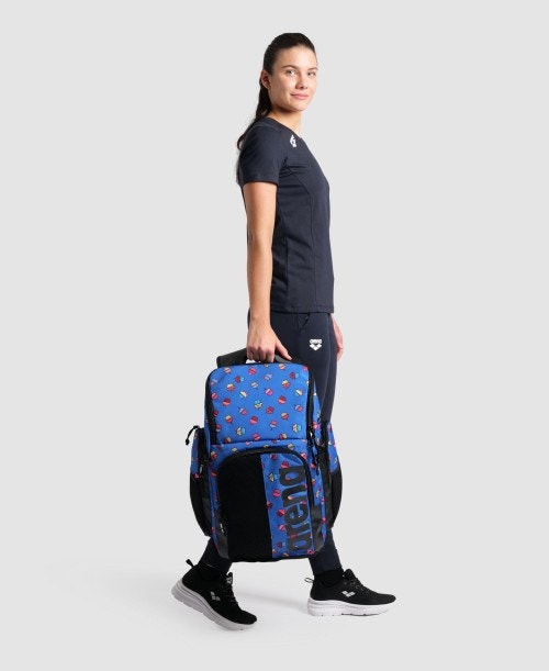 아레나 Spiky III 45 Allover Print Backpack - 상세 이미지 5
