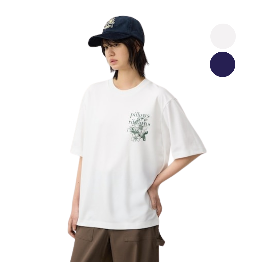 지유 X rokh 반팔티 그래픽 T 358639 - 상품 이미지