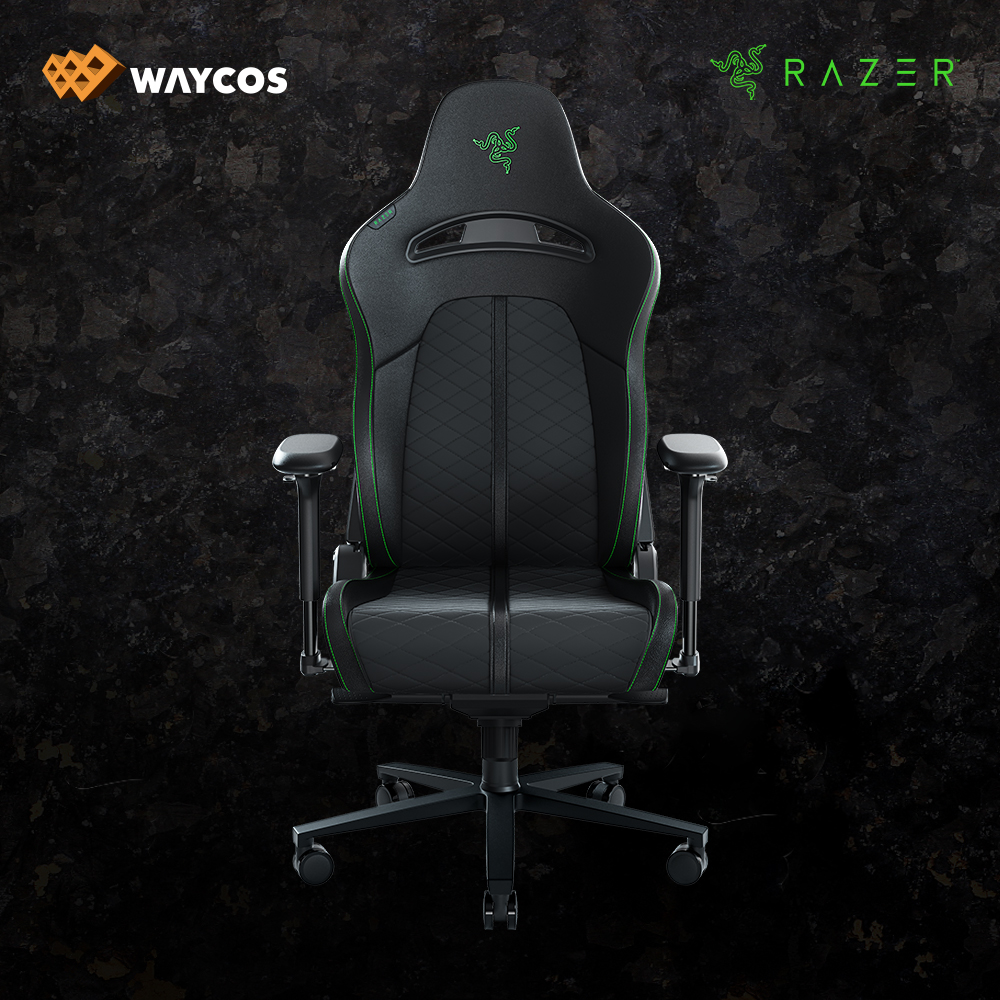 [N희망일배송] 레이저코리아 엔키 Razer Enki 게이밍의자 블랙+그린 - 상품 이미지