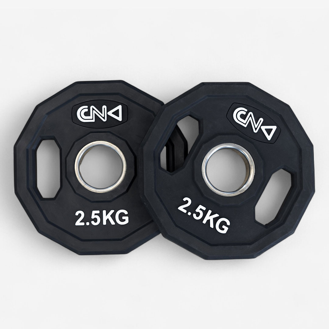씨앤케이 우레탄 10각 원판 2.5kg, 2개 - 상품 이미지