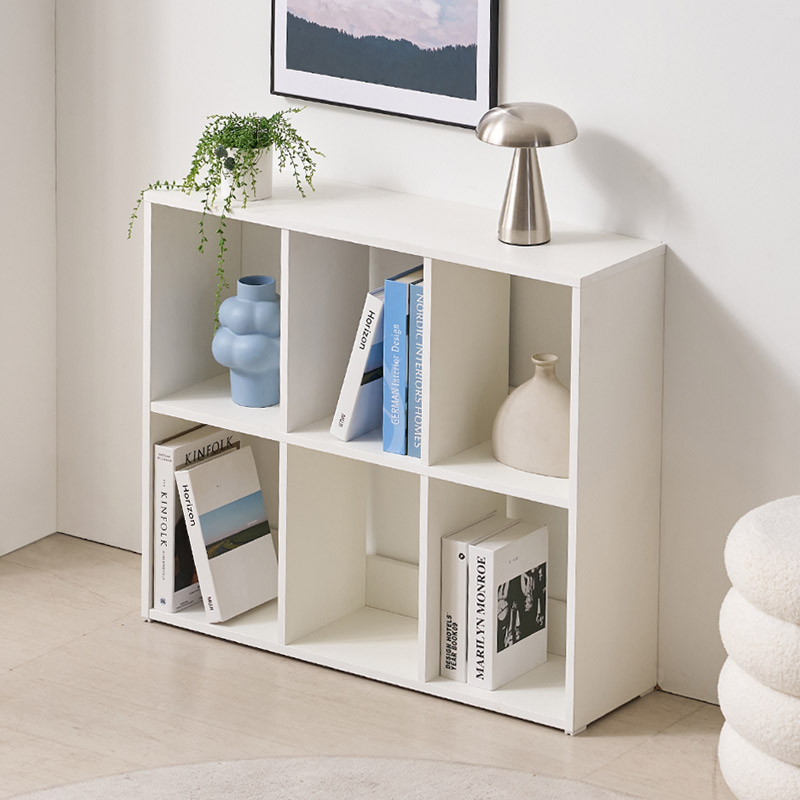 e스마트 모브 거실 틈새 2단 낮은 책장