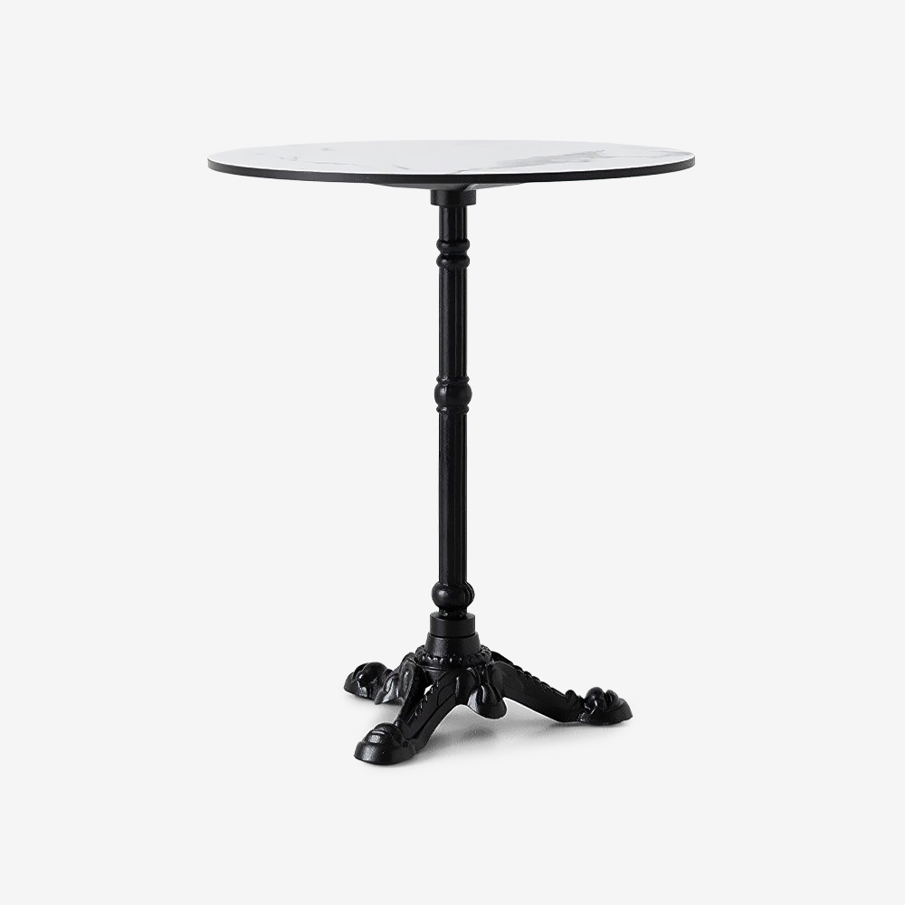 라네트 원형테이블 D60 HPL F형 600mm, 화이트 7813.9155 - 메인 이미지