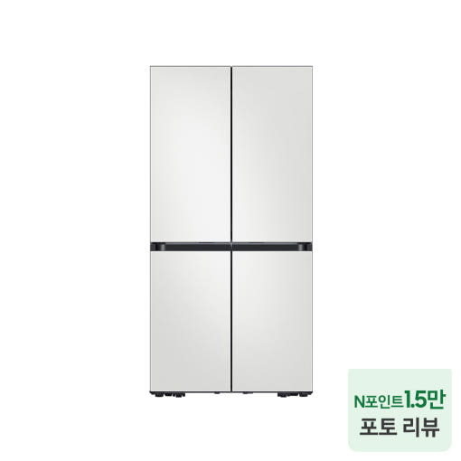 삼성 비스포크 AI 냉장고 RM70F63R2A의 외관