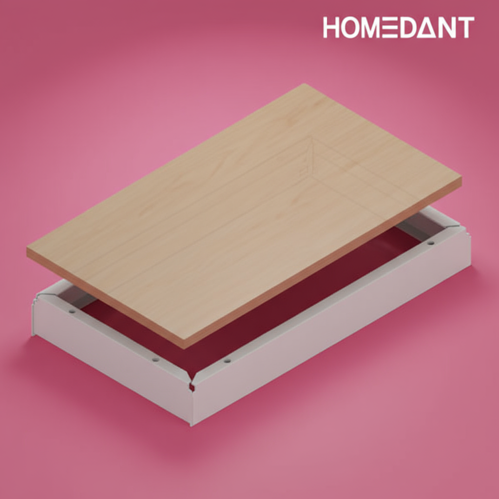 홈던트하우스 부품 1단추가 300x300 9mm합판