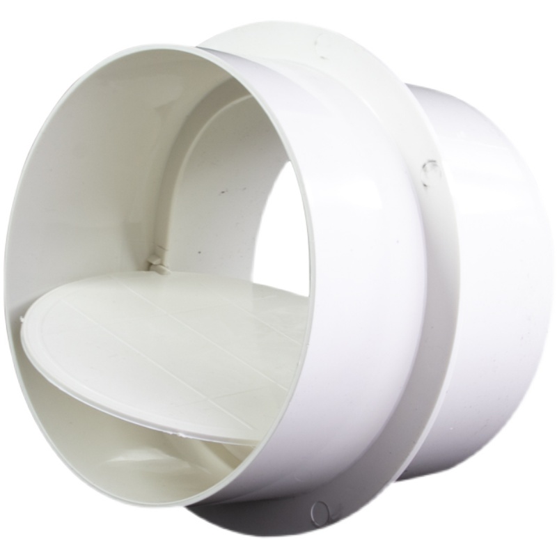 PVC 체크 배관 배기 역류 플라스틱 파이프 75mm 배기용 체크 밸브 - 상품 이미지