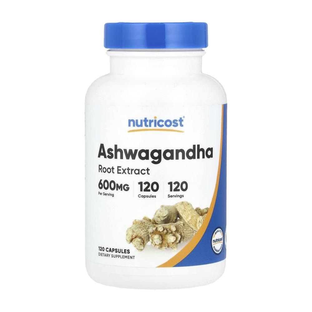 뉴트리코스트 아슈와간다 추출물 600mg Ashwagandha 120정 - 상품 이미지