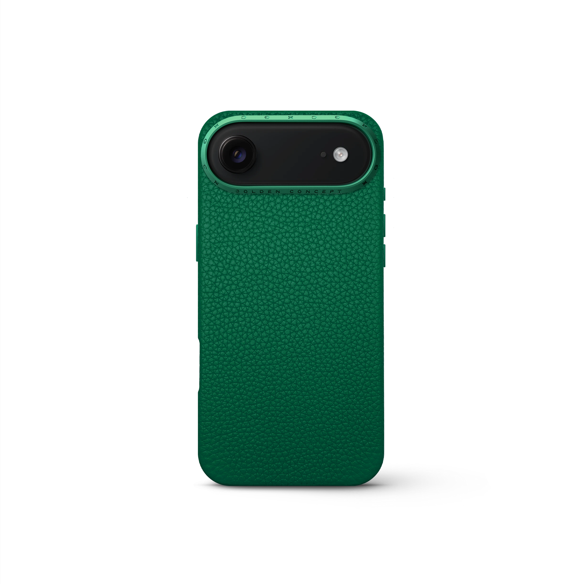 골든컨셉 아이폰17 케이스 - Full Grain Leather - Evergreen - 상세 이미지 4