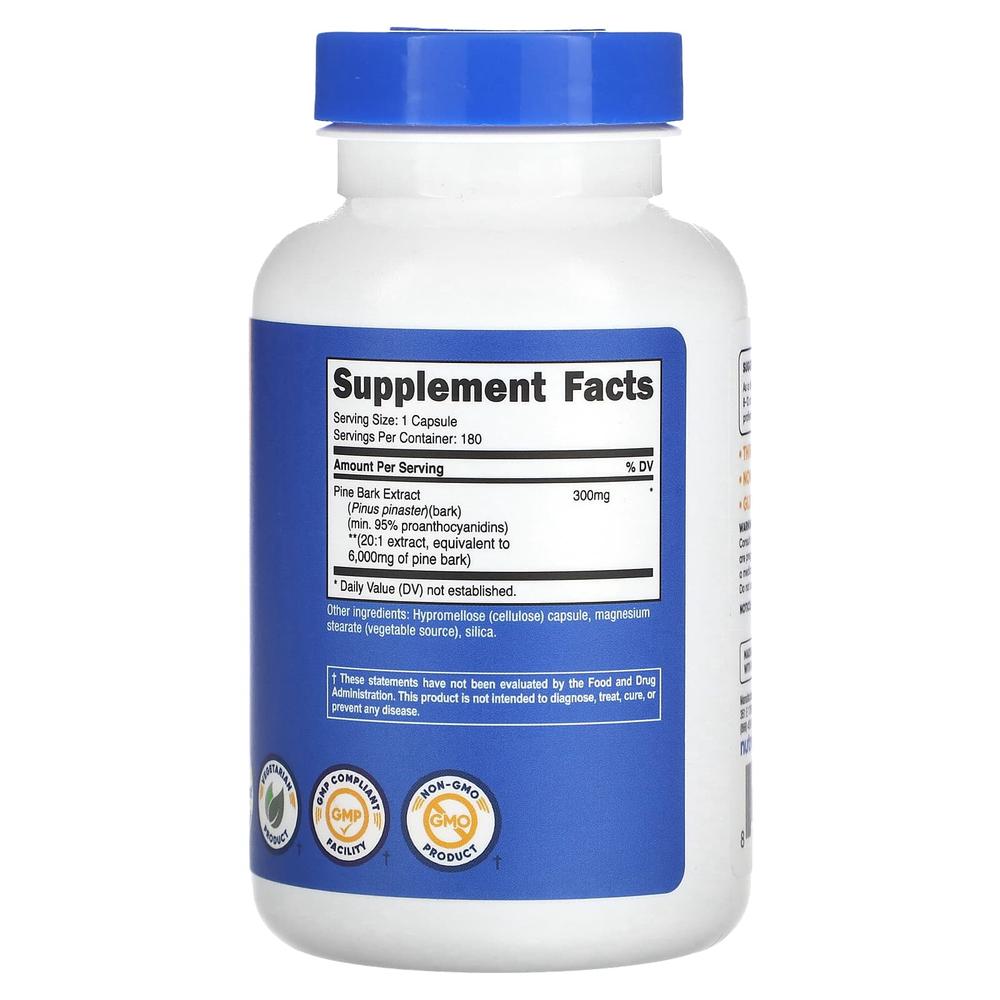 뉴트리코스트 소나무 껍질 추출물 6000mg 180정 - 상세 이미지 2