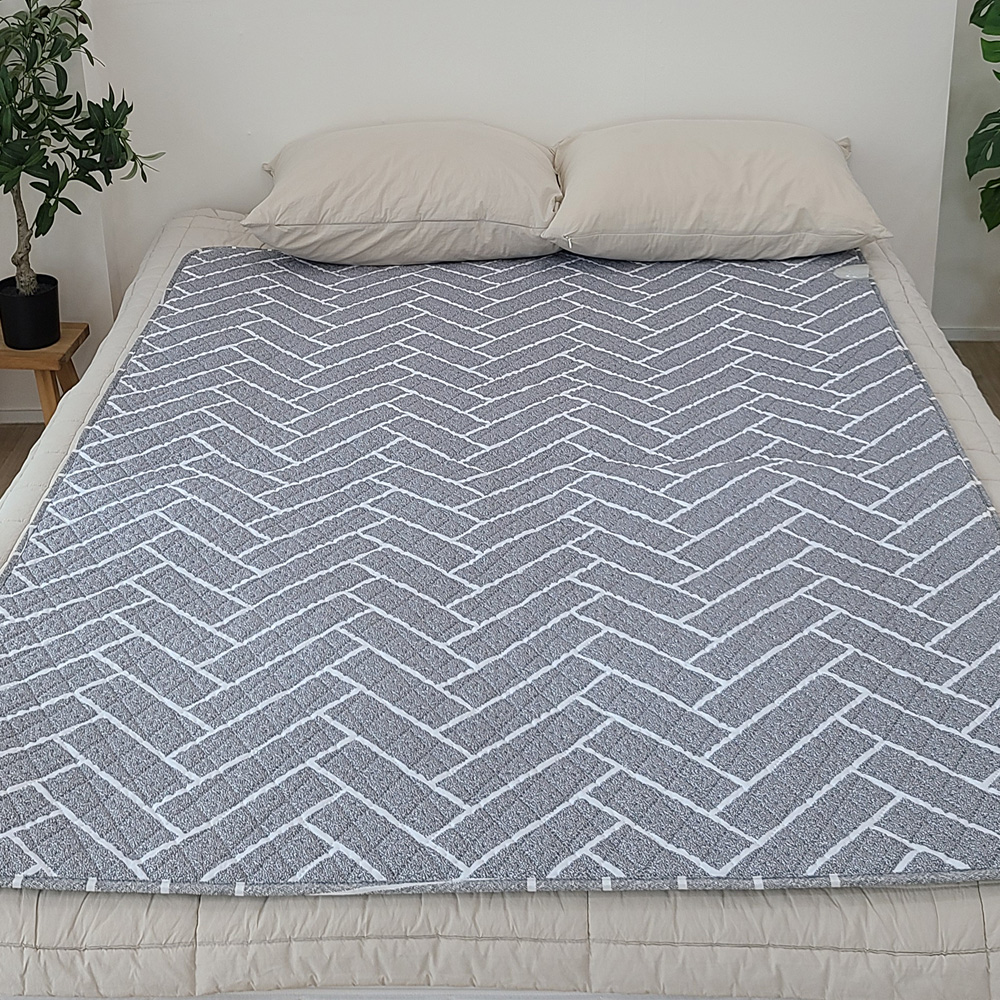 한일의료기 카본 탄소매트 전자파없는 전기매트 전기장판 온열매트 1인용 2인용 싱글