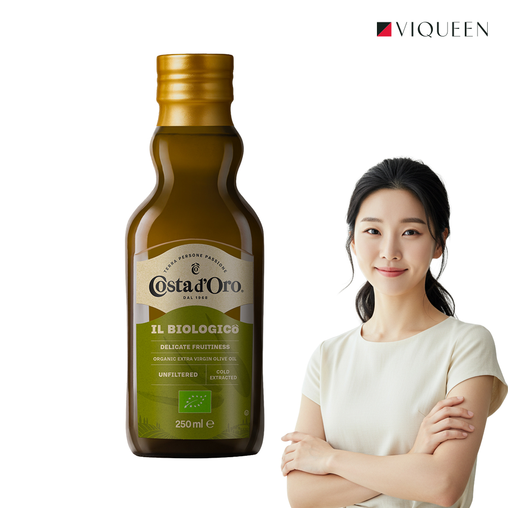 코스타도로 유기농 엑스트라버진 올리브오일 냉압착 올리브유 250ml - 메인 이미지