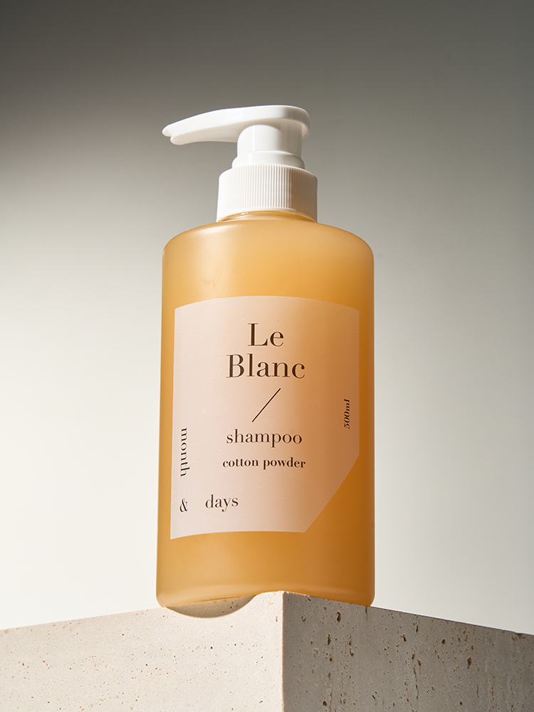 먼스앤데이즈 퍼퓸케어 샴푸 르 블랑, 500ml, 1개 - 상세 이미지 5