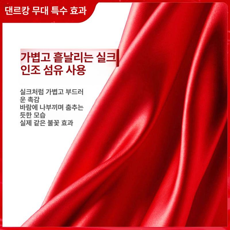 LED 가짜불꽃 화로 유령의집 전기 캠핑 모닥불 1.8m 원형 수동 - 상세 이미지 4
