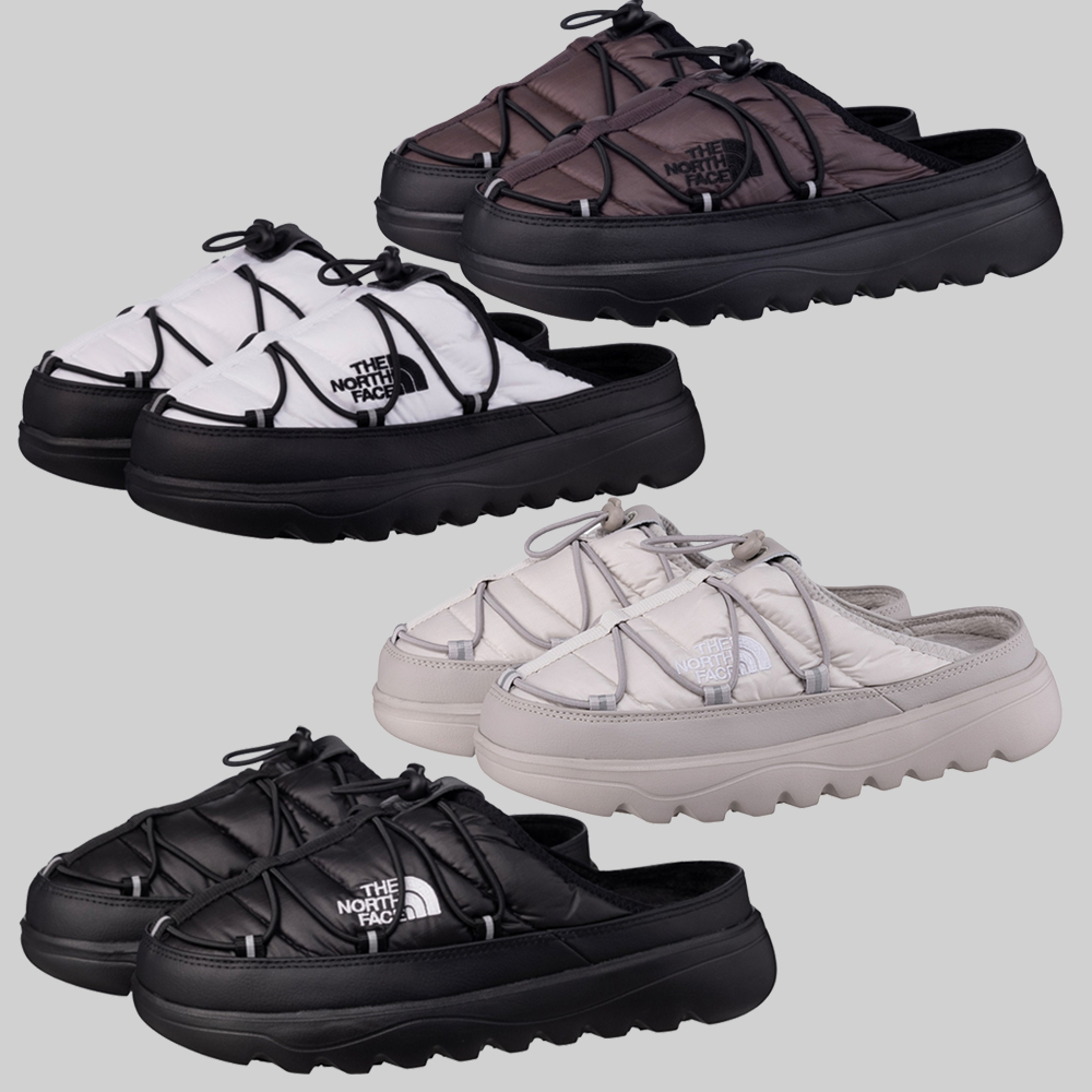 노스페이스 보레알리스뮬 패딩 슬리퍼 겨울 방한화 NS93Q77J