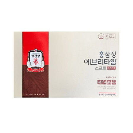정관장 홍삼정 에브리타임 소프트 10ml 50포 프리미엄 홍삼스틱