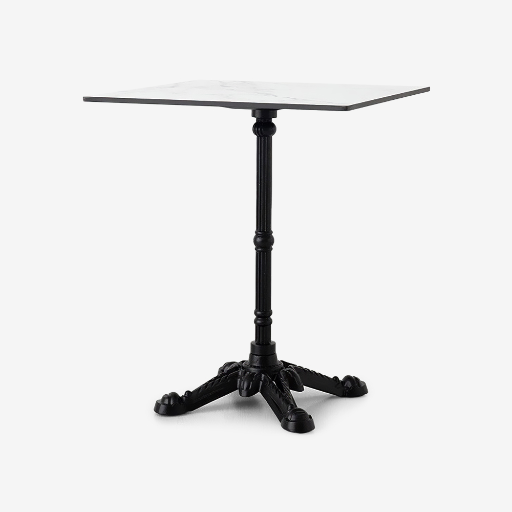 라네트 사각테이블 6060 HPL A형 600mm, 화이트 6646.3019 - 메인 이미지