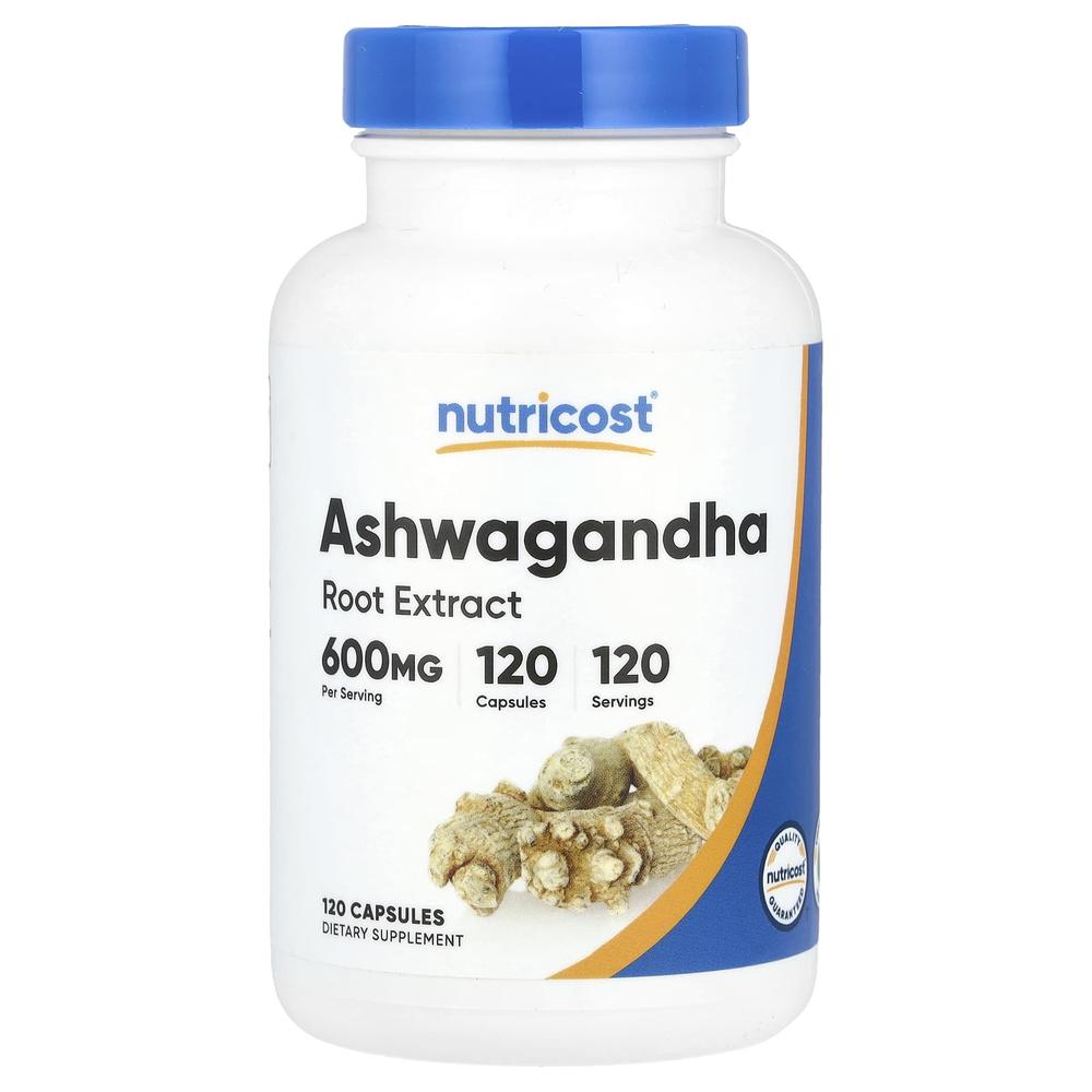 뉴트리코스트 아슈와간다 추출물 600mg Ashwagandha 120정 - 상세 이미지 2