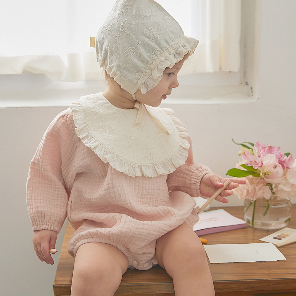 빌리 크림 바디수트-3color(6m~18m) - 상품 이미지