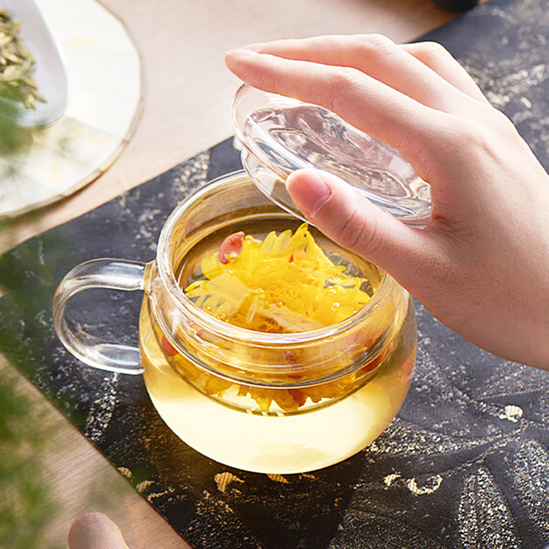 57도씨 내열유리 티머그 티컵 420ml - 상세 이미지 4