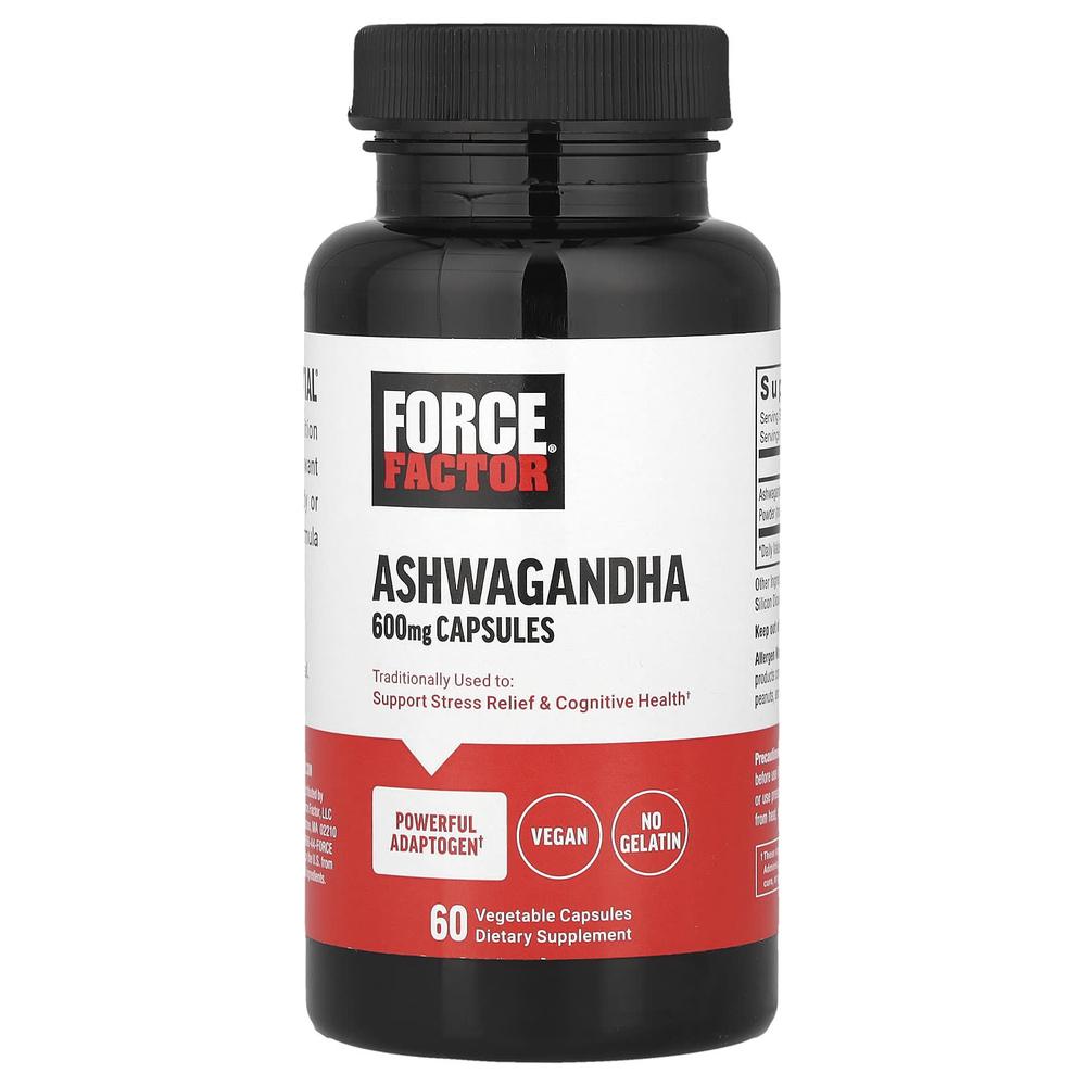 포스팩터 아슈와간다 추출물 600mg Ashwagandha 60정 - 상세 이미지 2