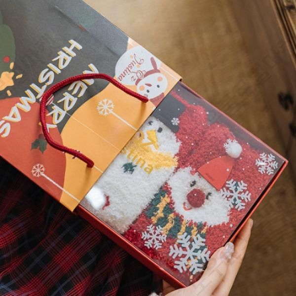 크리스마스 구디백 답례품 양말 선물 단체 학원 생일 - 상세 이미지 2