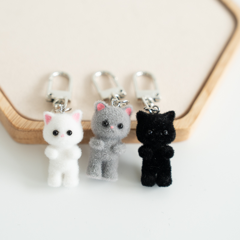 초미니 강아지 비숑 고양이 개구리 토끼 키링 에어팟 휴대폰 백참 - 상품 이미지